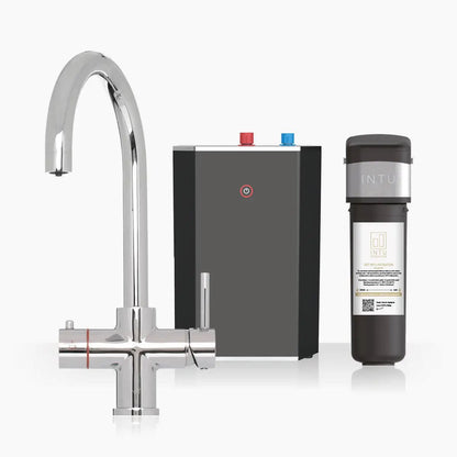 INTU Asprey Solo 3-1 Swan Instant Boiling Water Tap